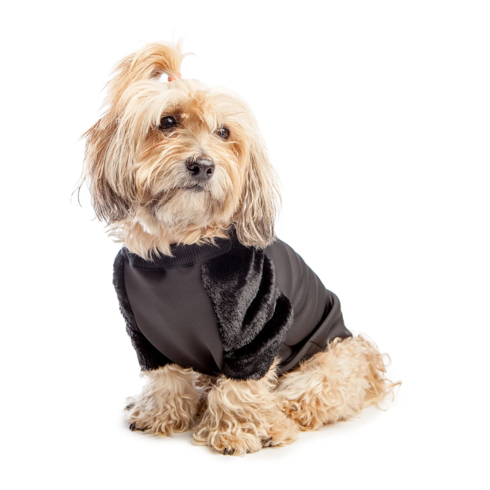 EYE OF DOG | All Black Everythang Faux Fur Jumper