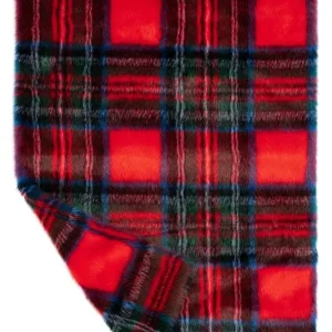 FABULOUS FURS | Pampered Pet Throw in Red Plaid