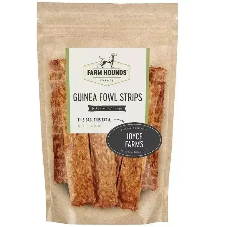 Farm Hounds Guinea Fowl Strips Dog Treats