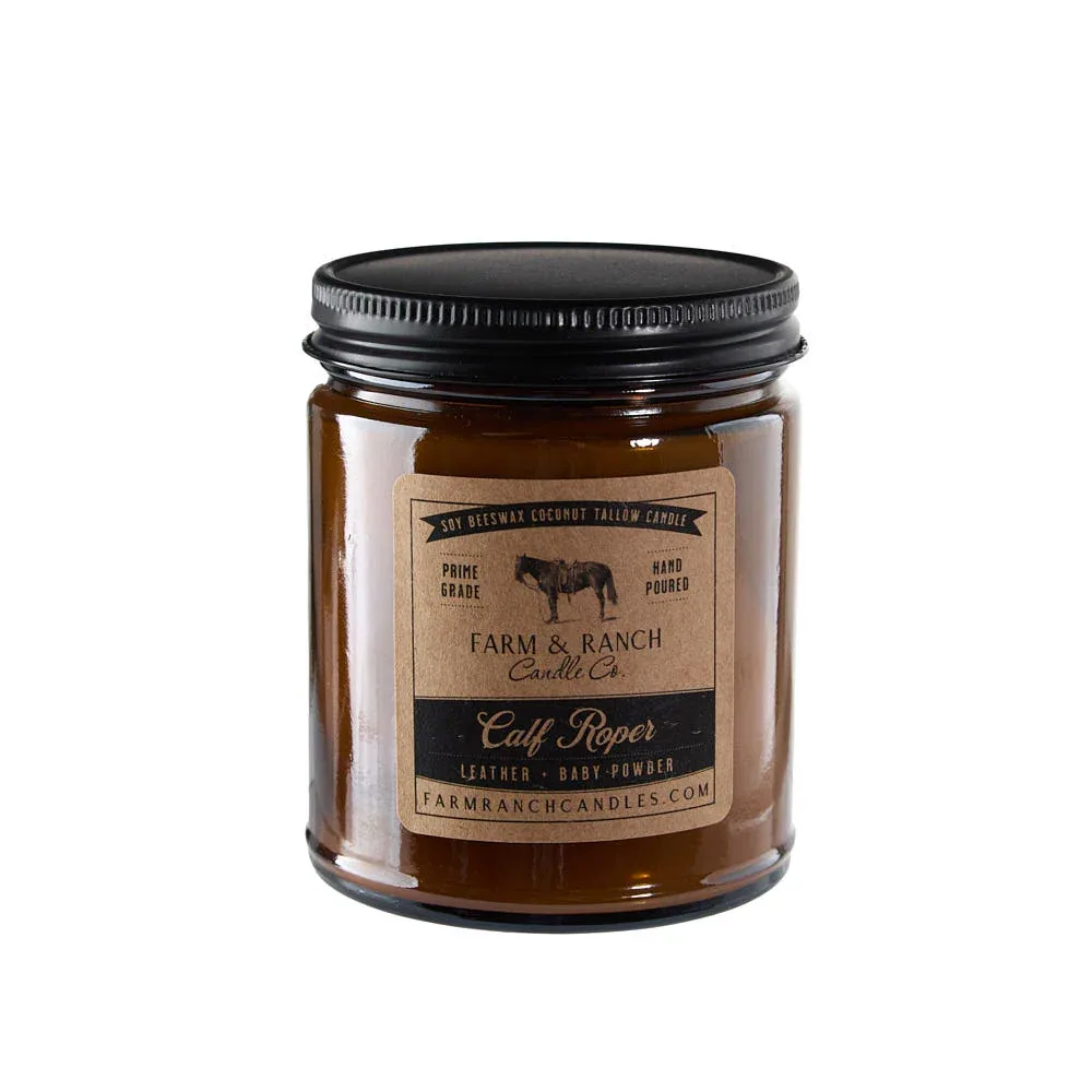 Farm & Ranch Candle Co 7oz Calf Roper Candle - Image 2