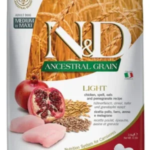 Farmina Ancestral Grain Chicken & Pomegranate Light Medium & Maxi Dog Food 5.5lb