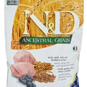 Farmina Ancestral Grain Lamb & Blueberry Medium & MAXI Puppy Dry Dog Food