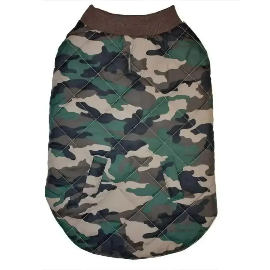 Fashion Pet Camouflage Dog Jacket Camouflage