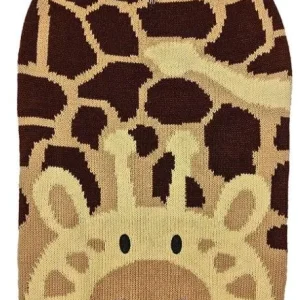 Fashion Pet Giraffe Dog Sweater Brown