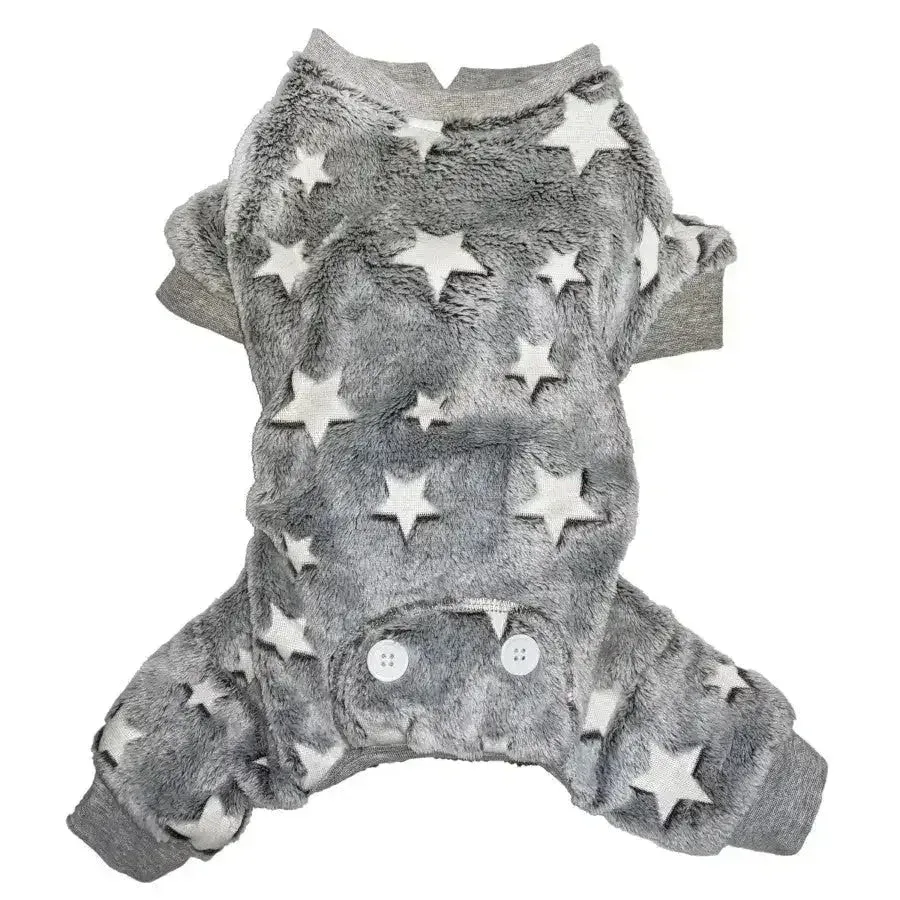 Fashion Pet Shiny Star Dog Pajamas