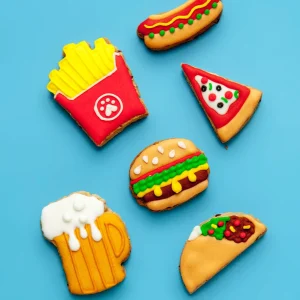 Fast Food Dog Cookie Gift Pack