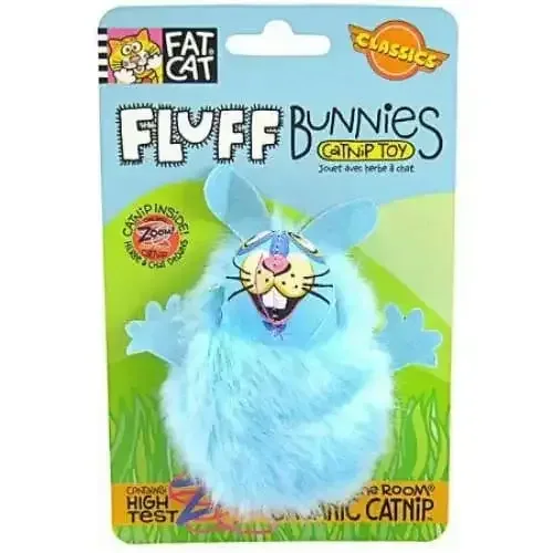 Fat Cat Fluff Bunnies Cat Toy - Assorted