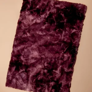 Faux Fur Dog Blanket in Thistle (FINAL SALE)
