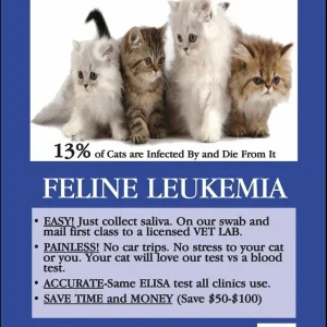 Feline Leukemia Test@Home Kit