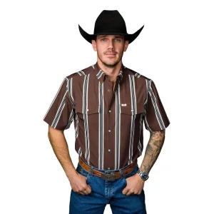 Ferrell Brands Inc The Hatfield Brown Shirt