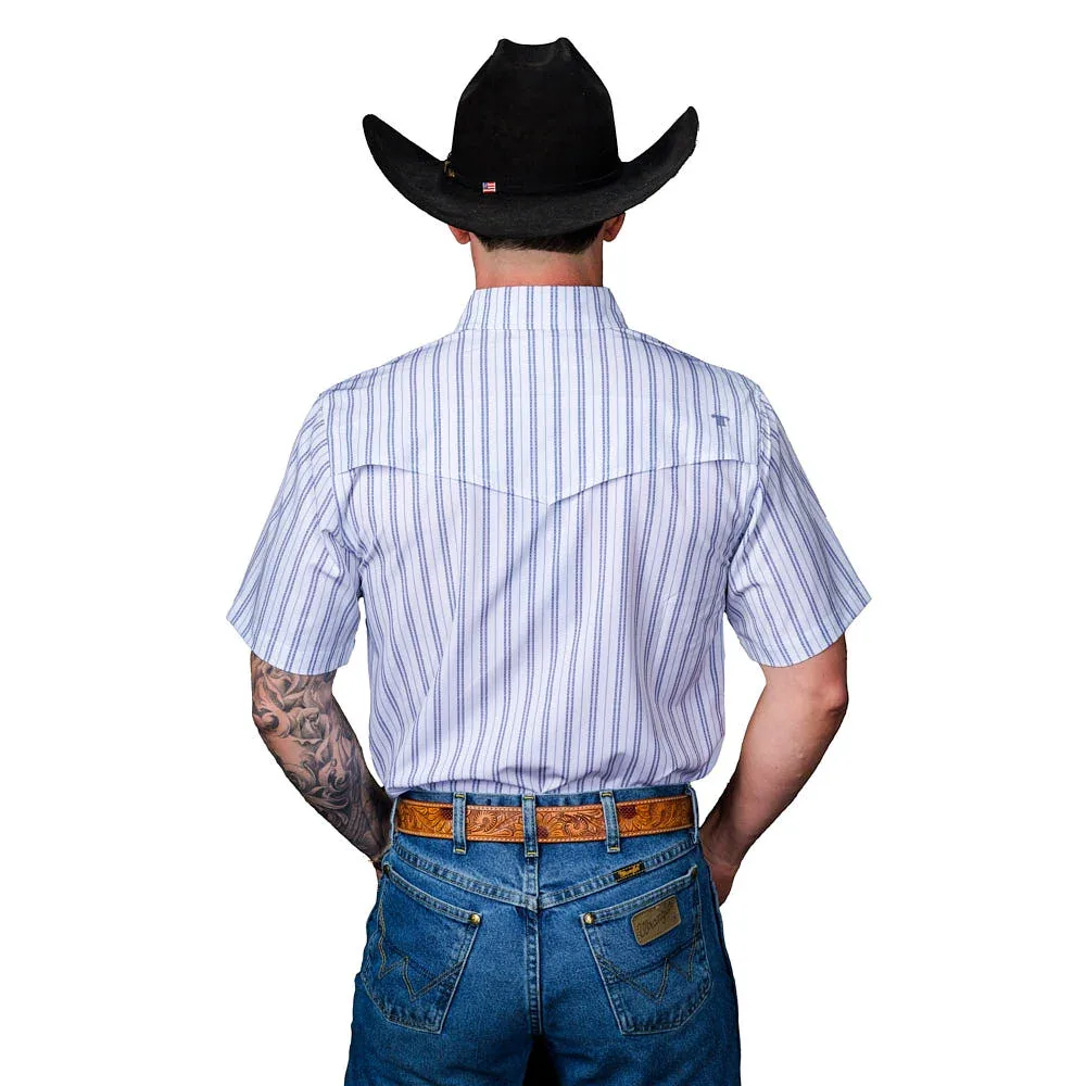 Ferrell Brands Inc The Jack Blue Snap Shirt - Image 2