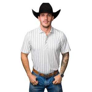 Ferrell Brands Inc The Jack Cream Snap Polo