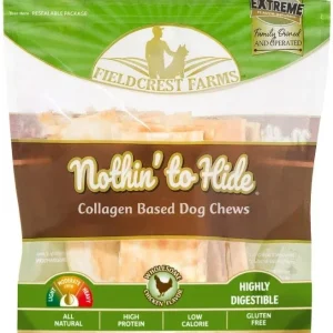 Fieldcrest Farms Nothin to Hide Chicken Flip Chips Dog Chews