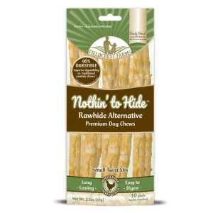 Fieldcrest Farms Nothin' to Hide Twist Stix Dog Treat Chicken Small 10pk