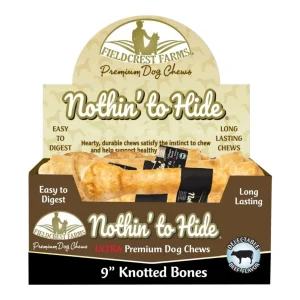 Fieldcrest Farms Nothin' To Hide Ultra Knotted Bone Beef 9in/14pk
