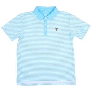Fieldstone Boy's Blue Fairway Polo