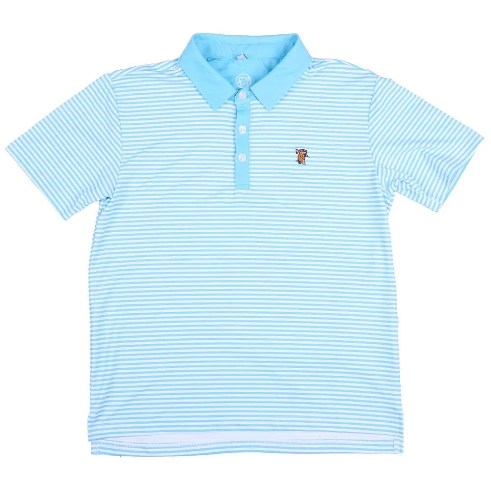 Fieldstone Boy's Blue Fairway Polo
