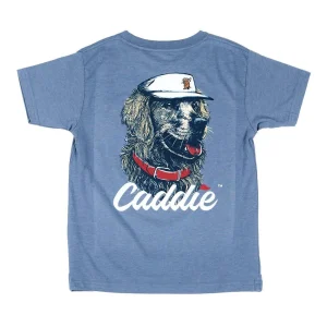 Fieldstone Boy's Caddie Retriever Blue Shirt