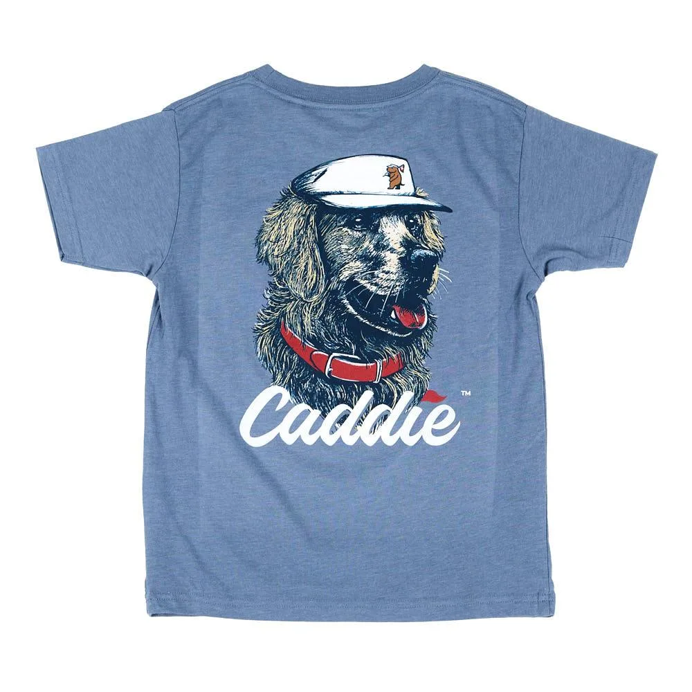 Fieldstone Boy's Caddie Retriever Blue Shirt