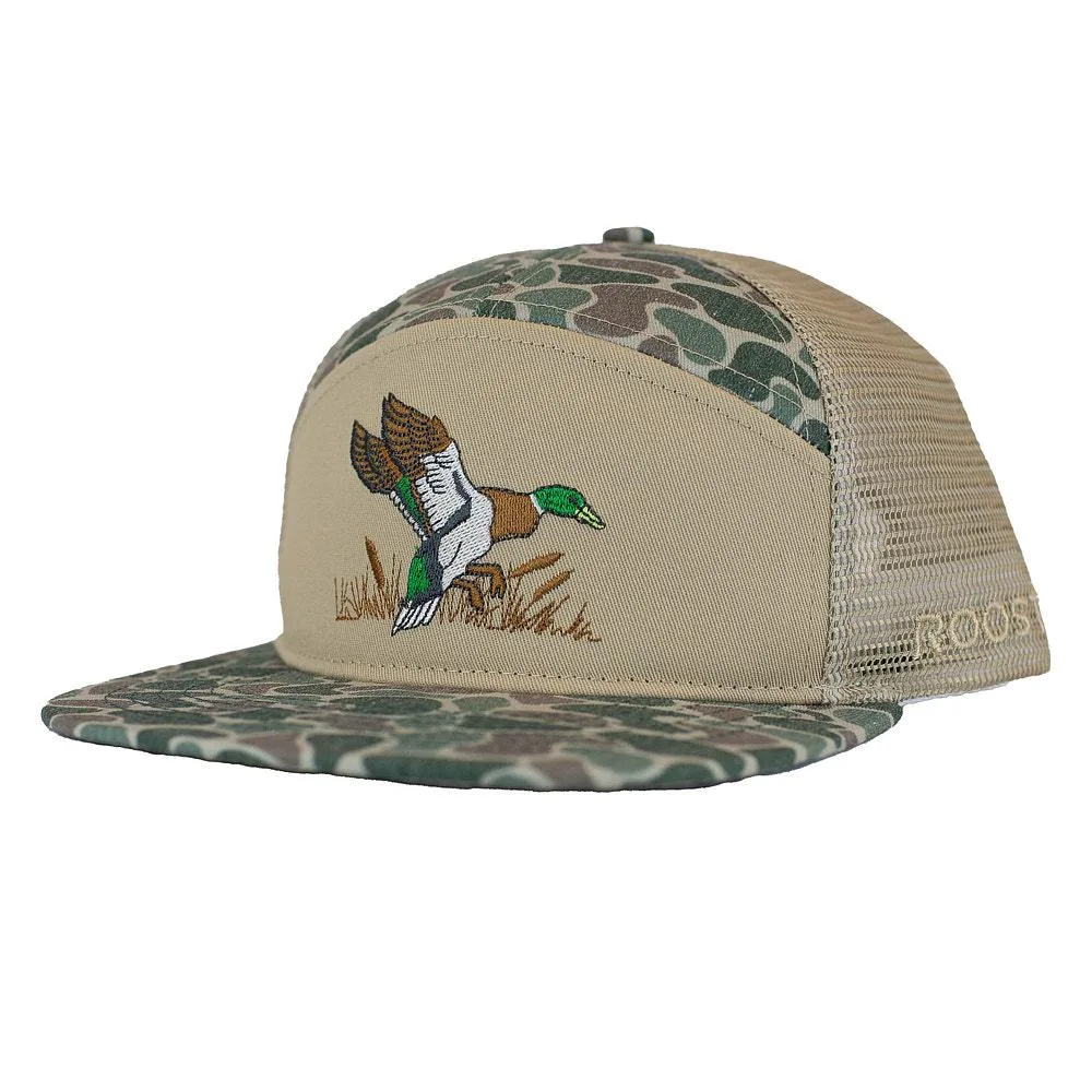 Fieldstone Boy's Camo Roost Duck Logo Cap