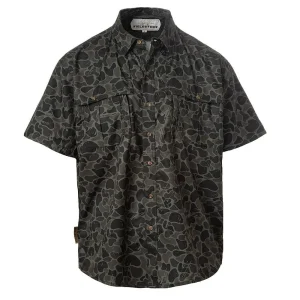 Fieldstone Boy's Nightshade Camo Button Down Shirt