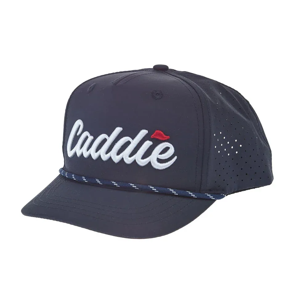 Fieldstone Caddie Boy's Navy & White Performance Cap - Image 2
