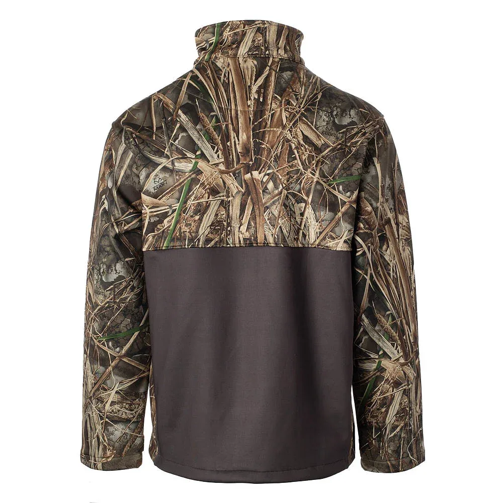 Fieldstone Men's Camo Real Tree Marshland Quarter Zip - Image 2