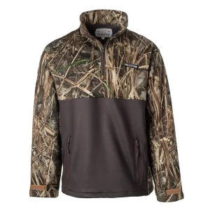Fieldstone Men's Camo Real Tree Marshland Quarter Zip
