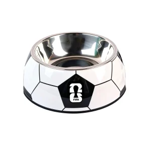 FIFA World Cup 2026 Pet Soccer Bowl - Black, S-L