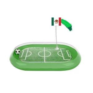 FIFA World Cup 2026 Run Around Cardboard Soccer Field Training Puzzle Cat Toy