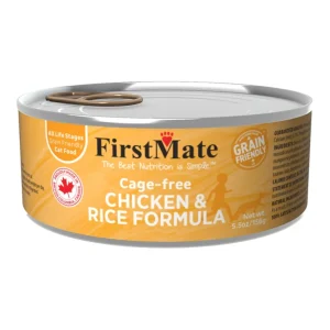 Firstmate Cat Chicken & Rice, 5.5 oz each, Case of 24