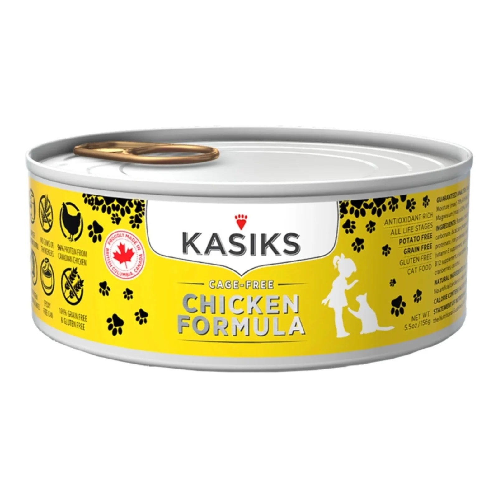Firstmate Cat Kasiks Grain-Free Chicken, 5.5 oz each, Case of 24