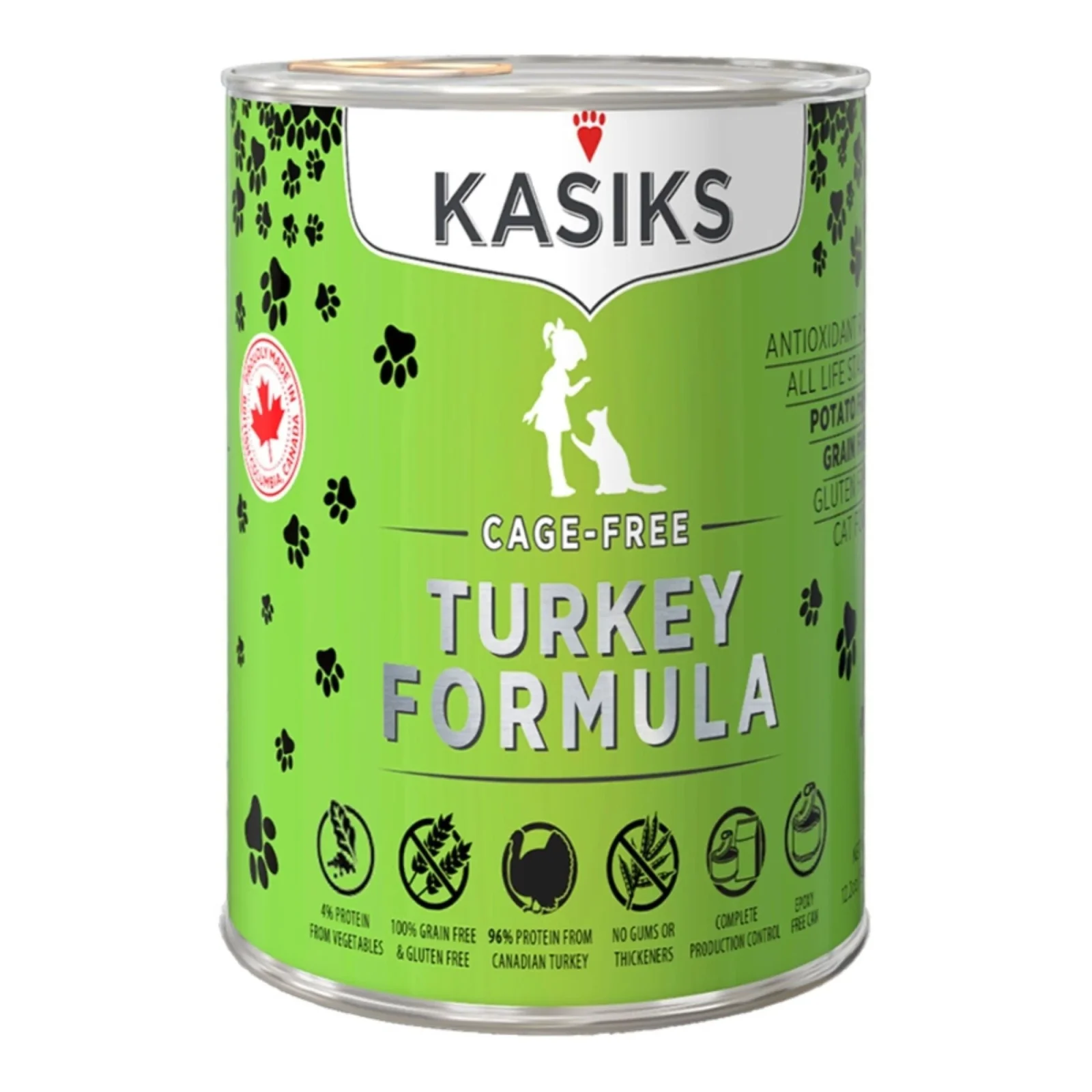 Firstmate Cat Kasiks Grain-Free Turkey, 12.2 oz each, Case of 12