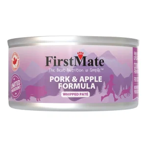 Firstmate Cat Limited Ingredient Grain-Free Pork & Apple, 5.5 oz each, Case of 24