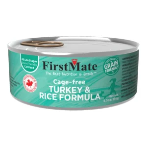 Firstmate Cat Turkey & Rice, 5.5 oz each, Case of 24