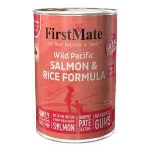 Firstmate Cat Wild Salmon & Rice, 12.2 oz each, Case of 12