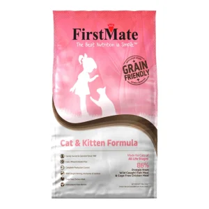 FirstMate Grain Friendly Cat & Kitten Food, 11 Lb