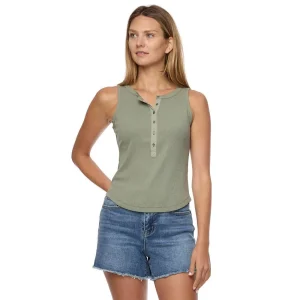Flag & Anthem Denning Henley Tank Top