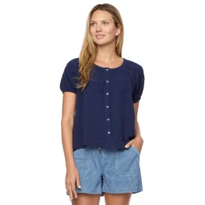 Flag & Anthem Rosie Lace Peasant Top