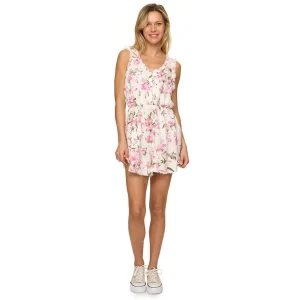 Flag & Anthem Women's Opal Pink Floral Romper