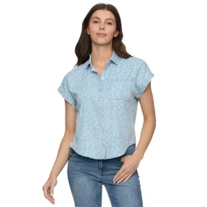 Flag & Anthem Women's Siena Bleach Print Top