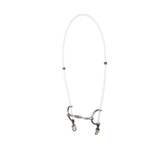 Flaharty Bits & Spurs Smooth 3pc Rope Draw Bit Headstall