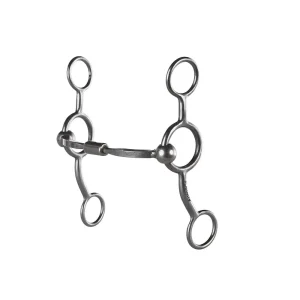 Flaharty Bits & Spurs Square Billy Allen Lil Circle Gag Bit