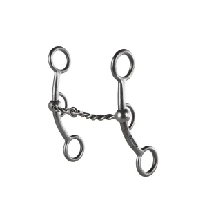 Flaharty Bits & Spurs Twisted Wire Lil Circle Gag Bit