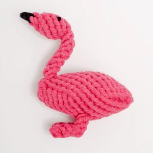 Flamingo Rope Dog Toy