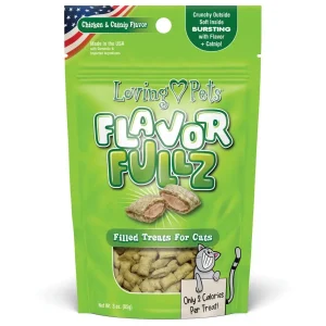 FlavorFullz Cat Chicken & Catnip Treat 3oz
