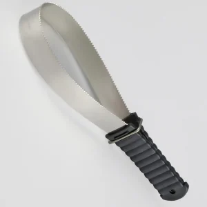 Flexi Metal Sweat Scraper & Shedding Tool Black