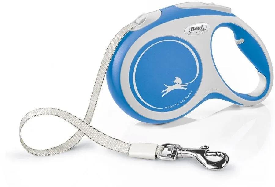 Flexi New Comfort Retractable Tape Leash - Blue