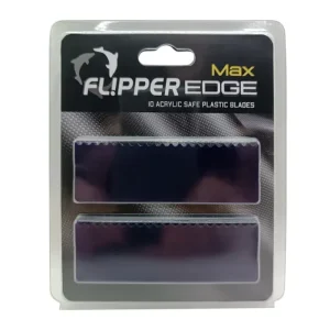 Flipper Edge Max Acrylic Safe Plastic Blades - 10 Pack