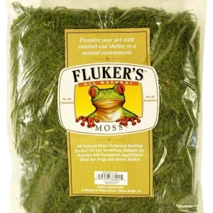 Fluker's All Natural Moss Bedding Substrate Green 1ea/8 qt, LG